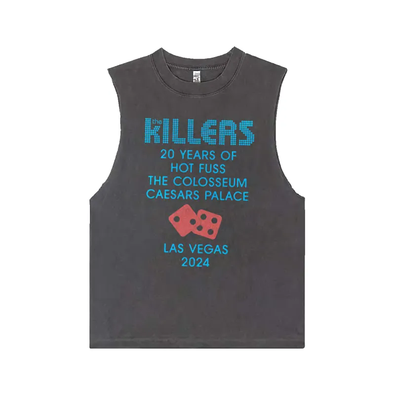 DICE SLEEVELESS T-SHIRT sold by The Killers