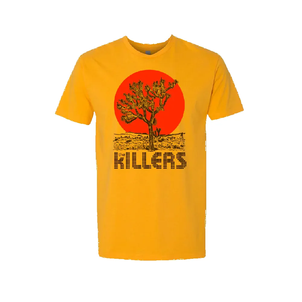 JOSHUA TREE GOLD T-SHIRT sold by The Killers