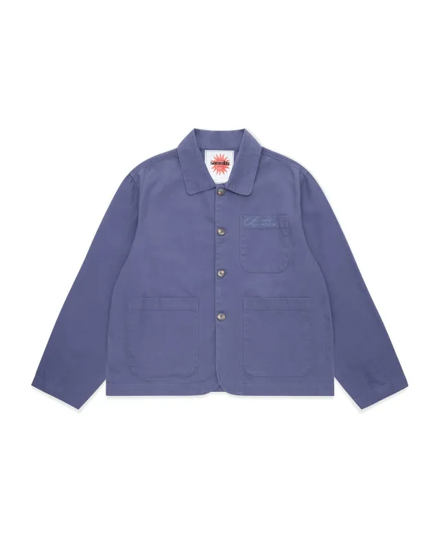 EVERYWEAR CHORE COAT | WASHED INDIGO made by Someday Fabrications