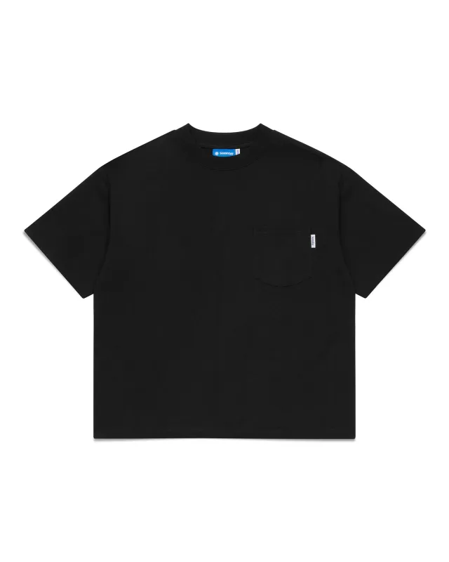EVERYDAY POCKET TEE | BLACK made by Someday Fabrications