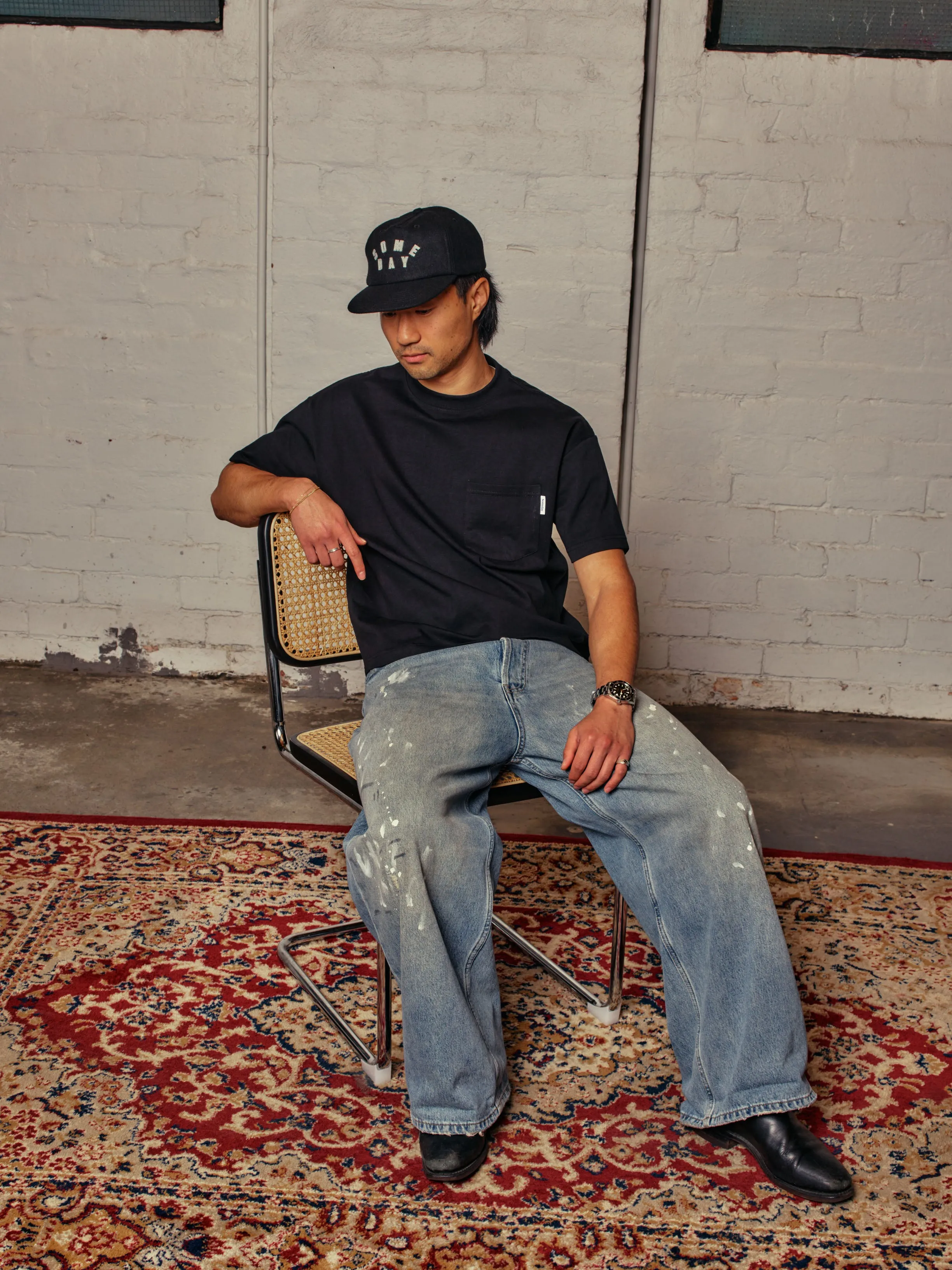 EVERYDAY POCKET TEE | BLACK sold by Someday Fabrications product image thumbnail 5