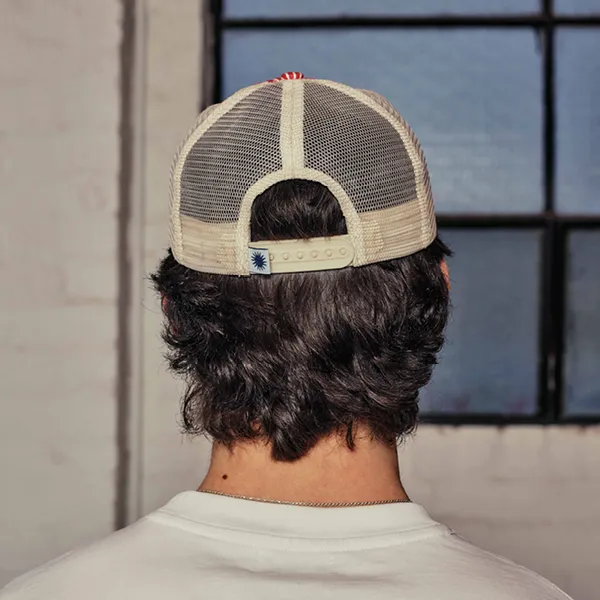 HICKORY TRUCKER CAP | RED sold by Someday Fabrications product image thumbnail 5