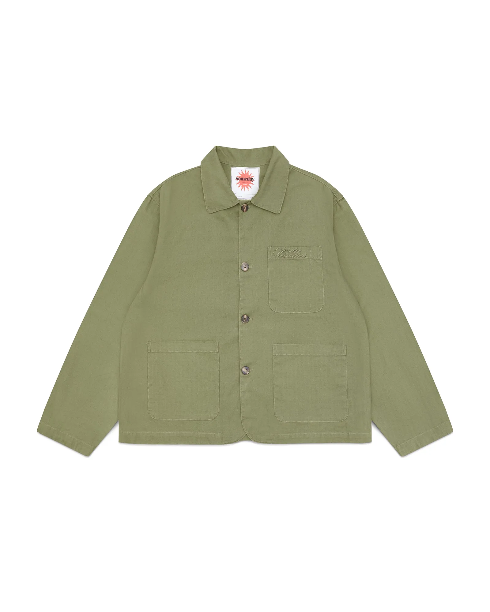EVERYWEAR CHORE COAT | OLIVE sold by Someday Fabrications