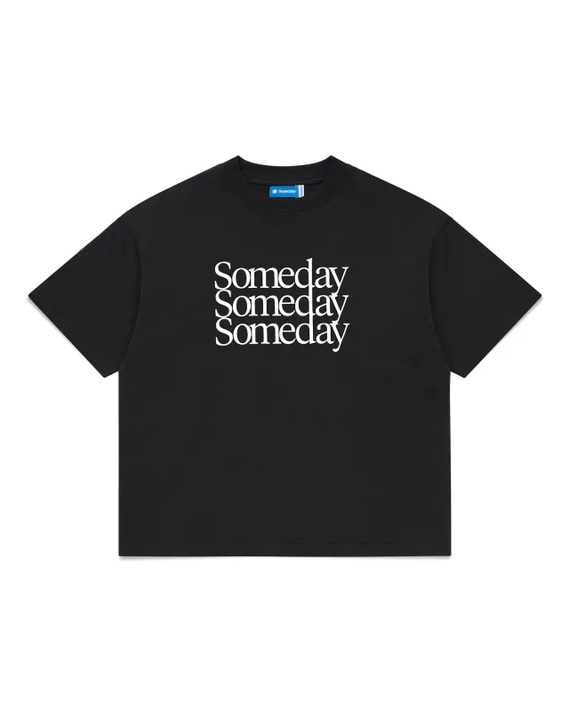TRANSPARENCY TEE | BLACK made by Someday Fabrications