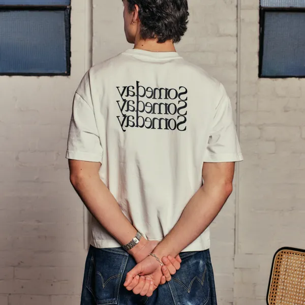 TRANSPARENCY TEE | WHITE sold by Someday Fabrications product image thumbnail 4