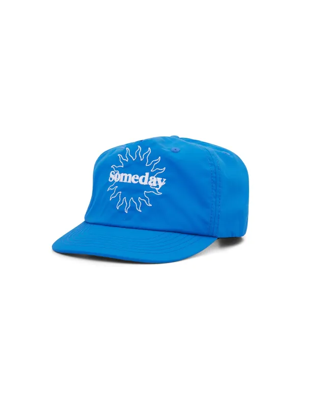 LOGO CAP | COBALT BLUE NYLON made by Someday Fabrications
