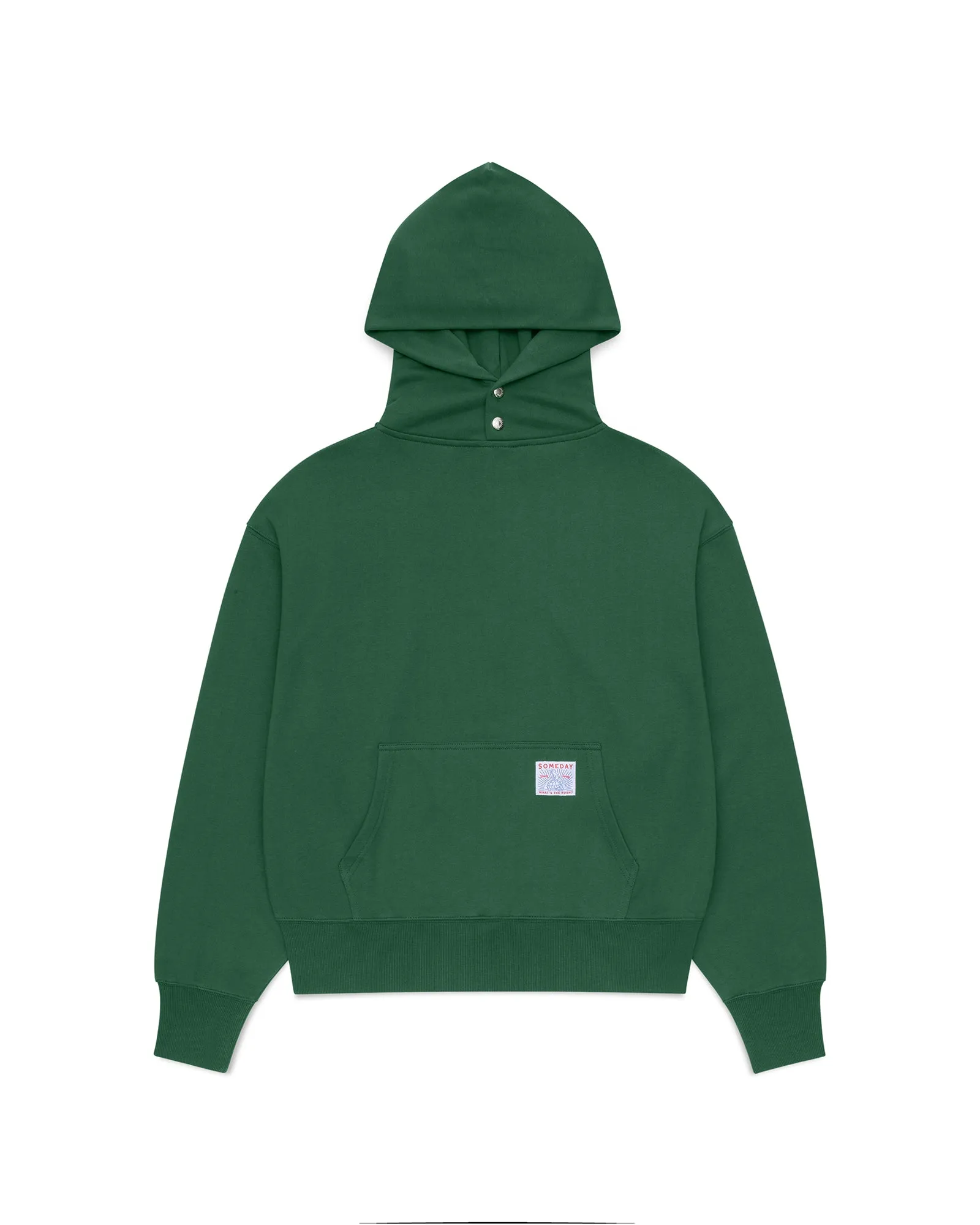 50's SNAP HOODIE | FOREST GREEN sold by Someday Fabrications