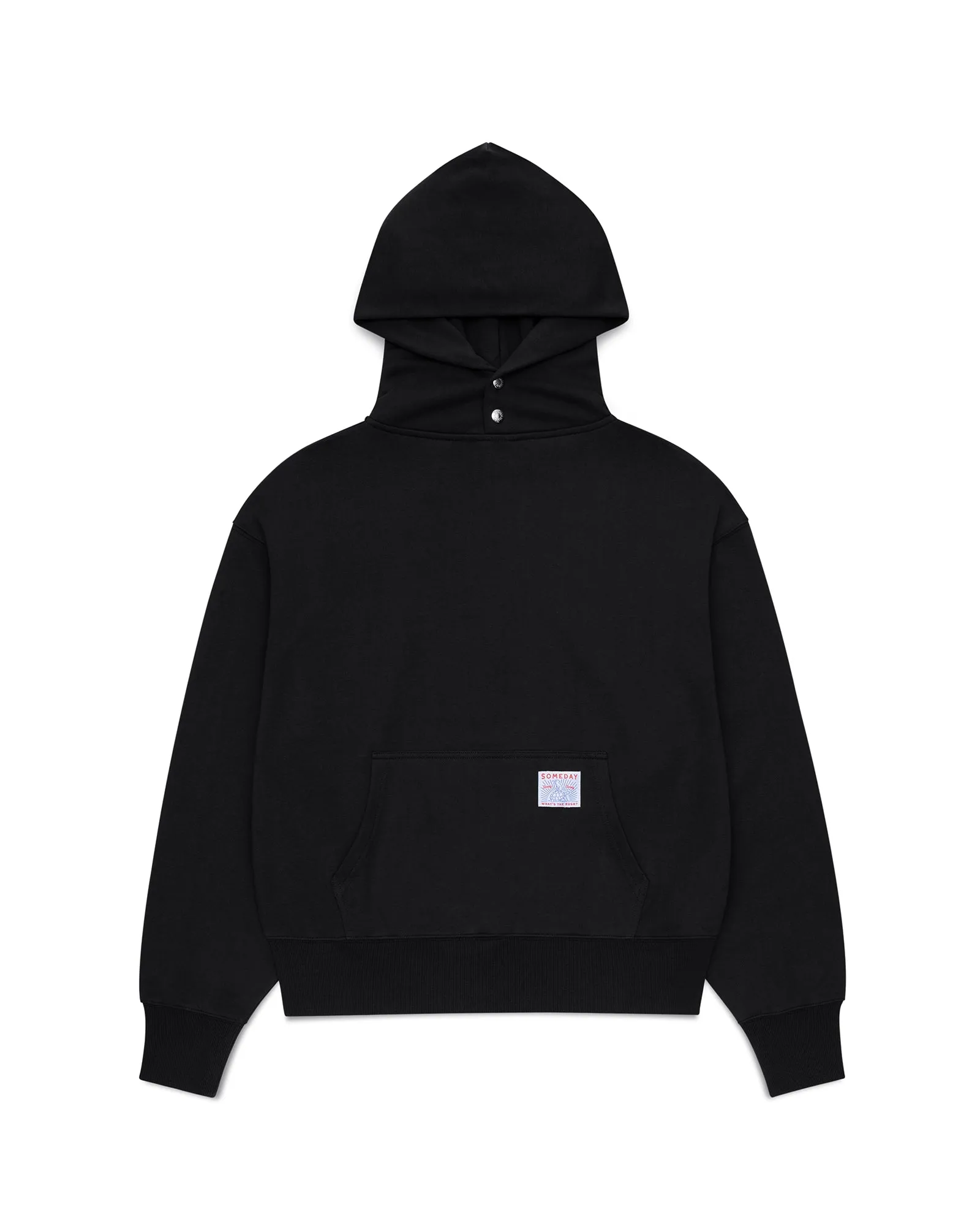 50's SNAP HOODIE | BLACK sold by Someday Fabrications