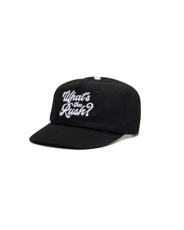 RUSH CAP | BLACK made by Someday Fabrications