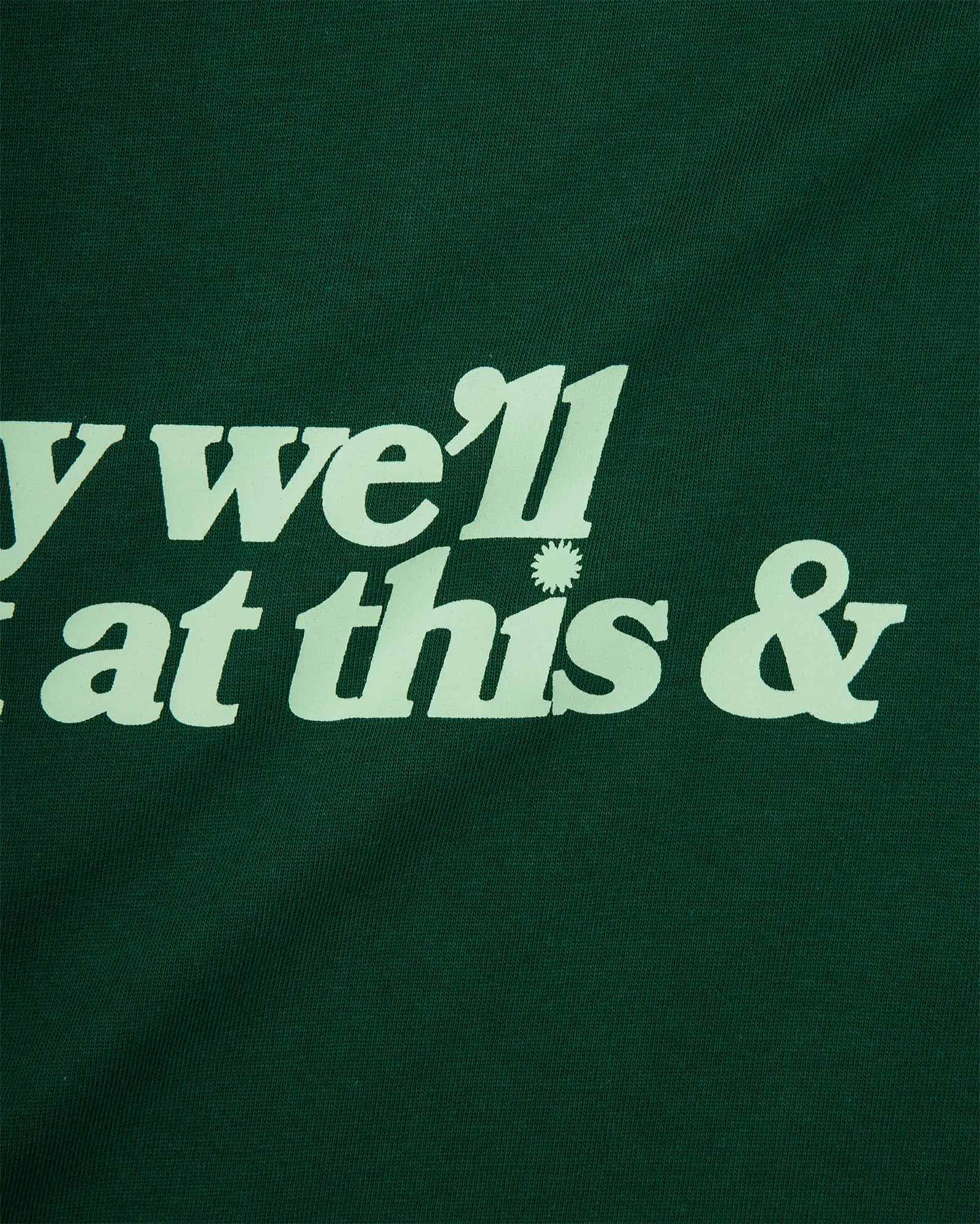 LOOK BACK TEE | MATCHA sold by Someday Fabrications product image thumbnail 2