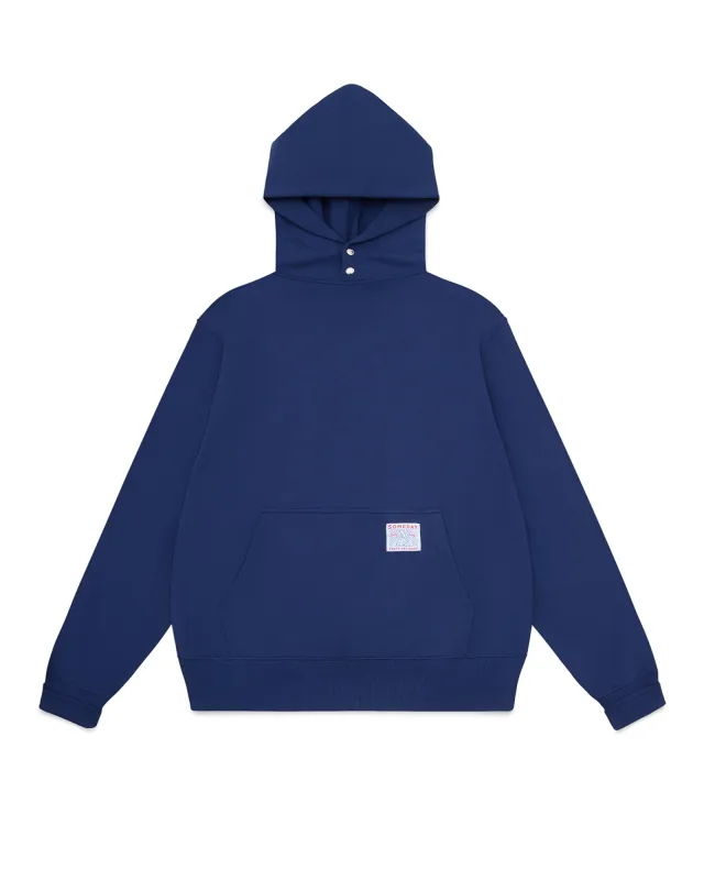 50's SNAP HOODIE | NAVY made by Someday Fabrications