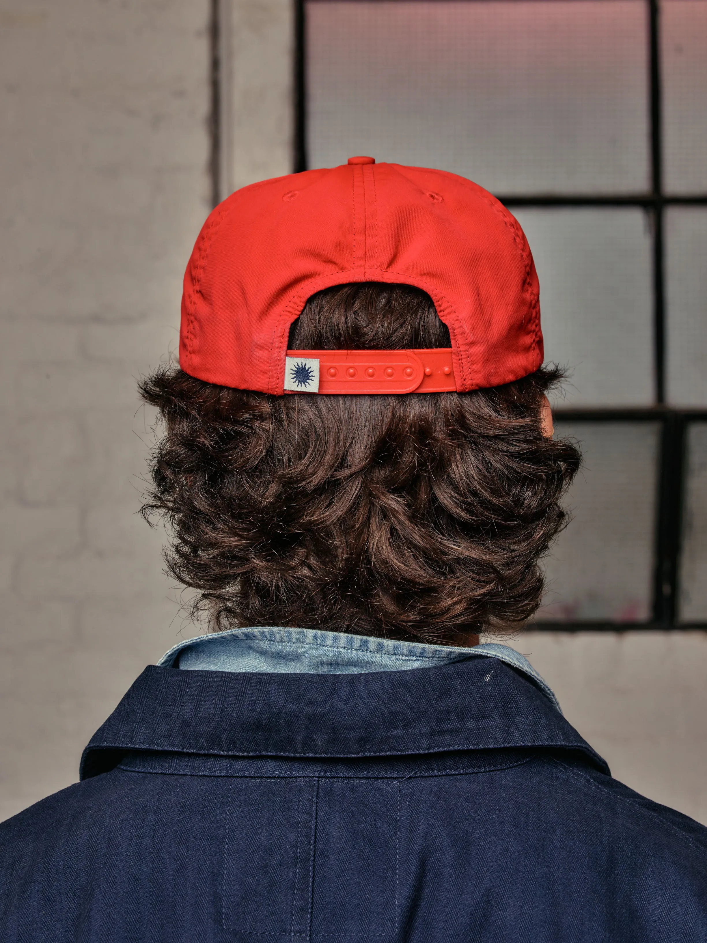 LOGO CAP | RED NYLON sold by Someday Fabrications product image thumbnail 5