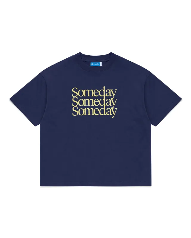 TRANSPARENCY TEE | NAVY made by Someday Fabrications