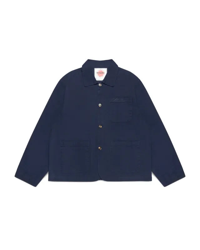 EVERYWEAR CHORE COAT | NAVY made by Someday Fabrications
