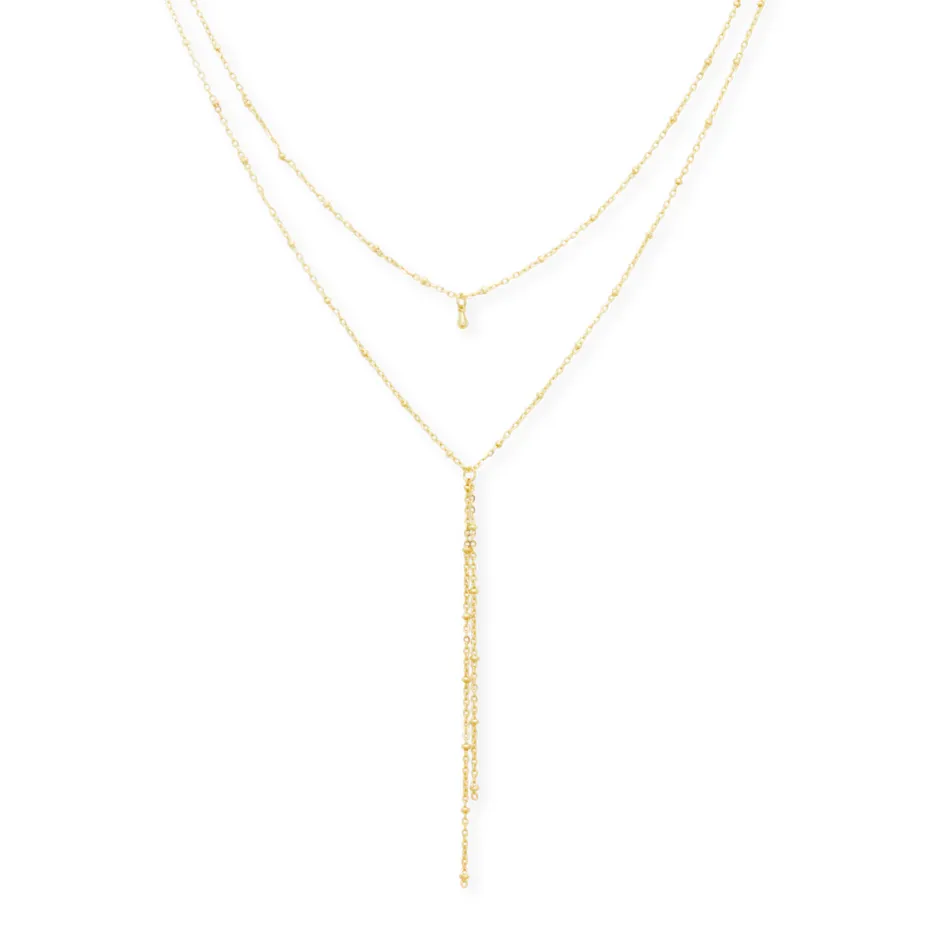 Layered Drop Necklace sold by Salty Cali