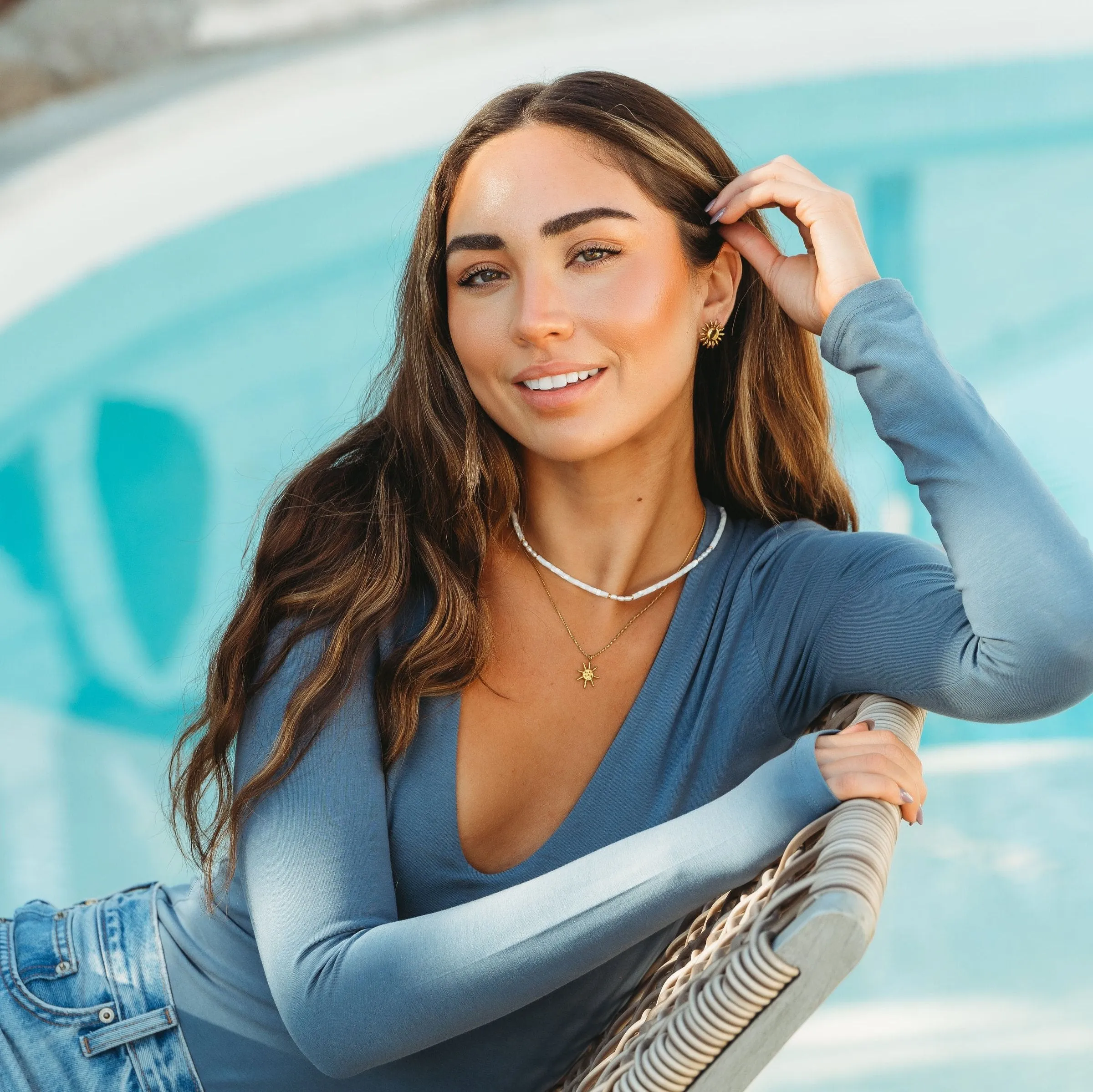 Tidal Pearl Necklace sold by Salty Cali product image thumbnail 2