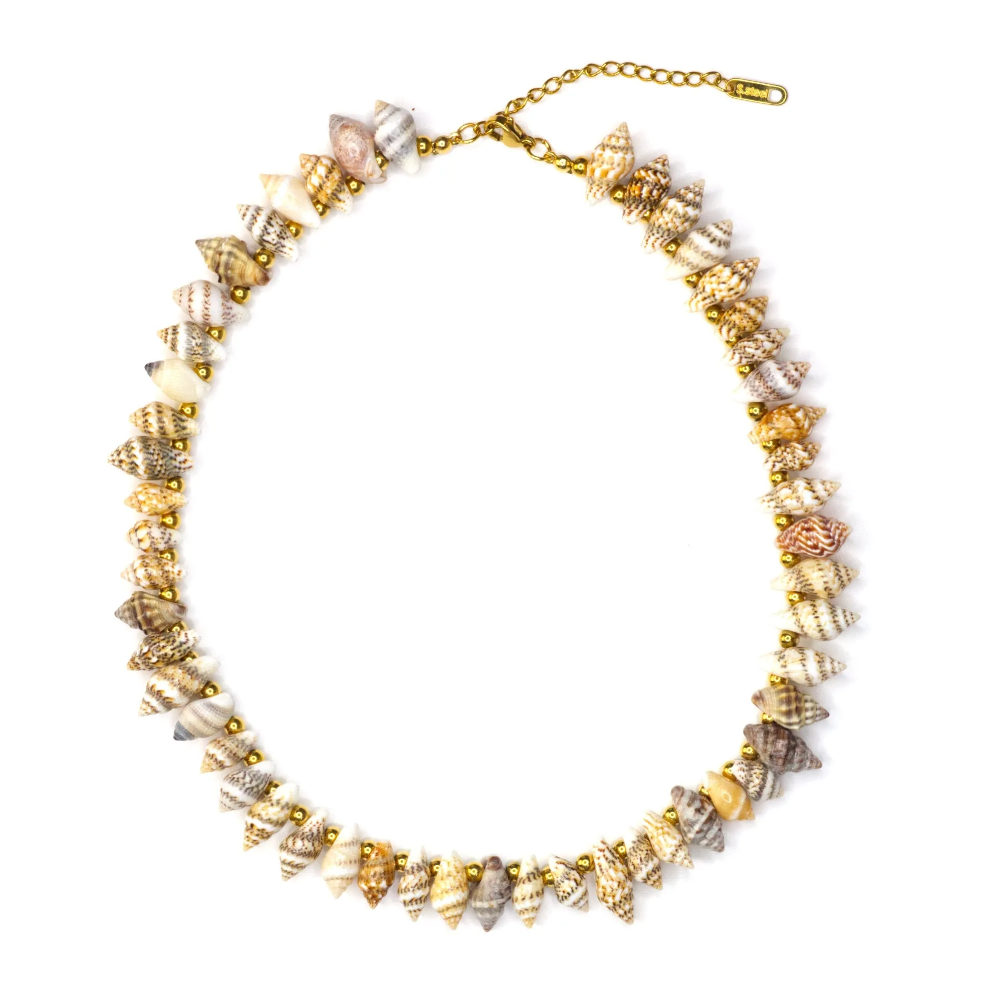 Seashells Necklace sold by Salty Cali