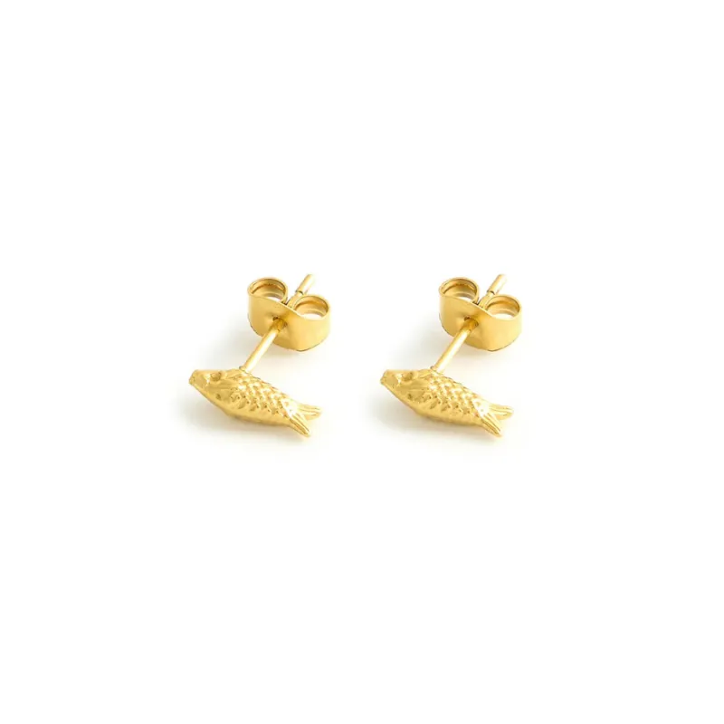 Pescaditos Stud Earrings sold by Salty Cali