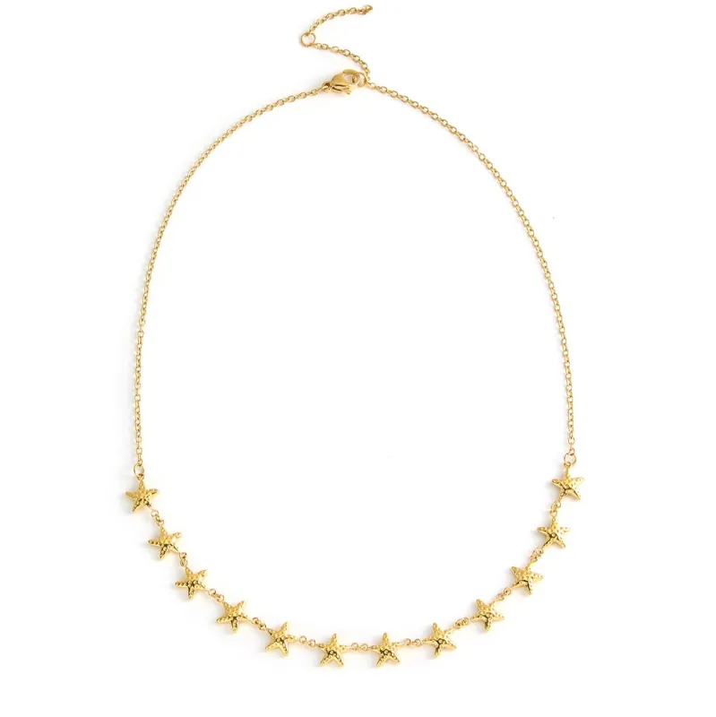 Starfish Charm Necklace sold by Salty Cali