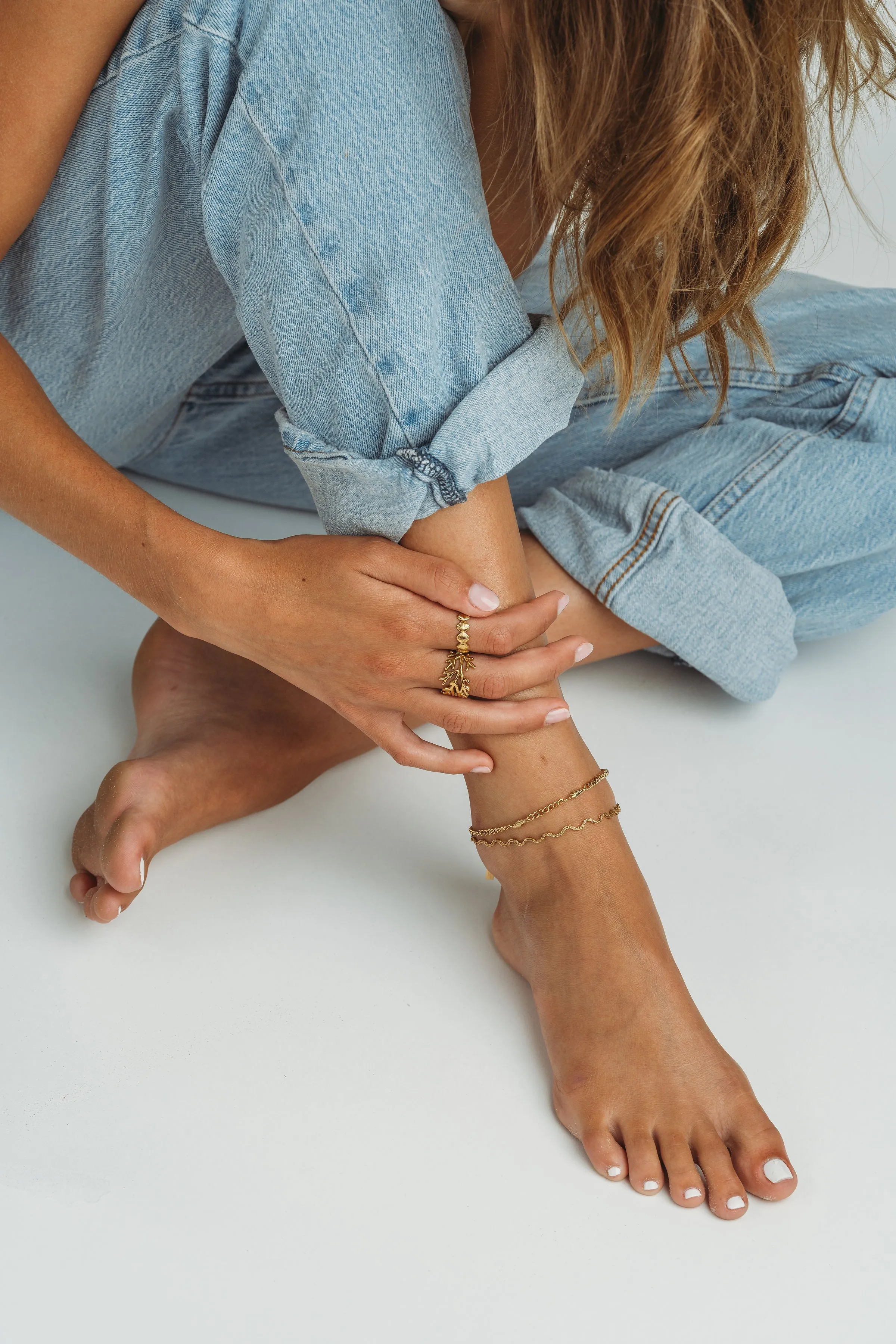 Pescaditos Anklet sold by Salty Cali product image thumbnail 3