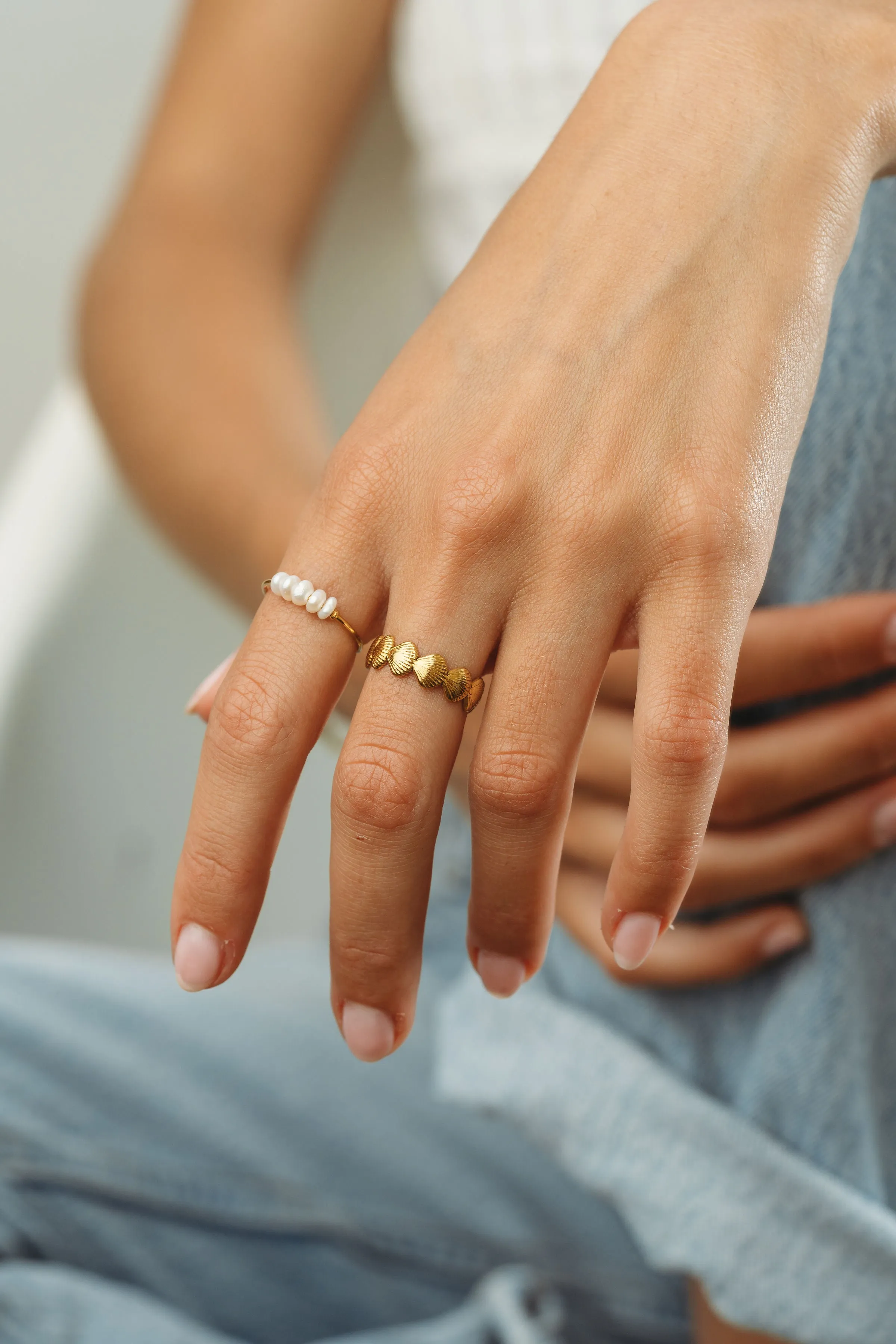 Shell Ring sold by Salty Cali product image thumbnail 2