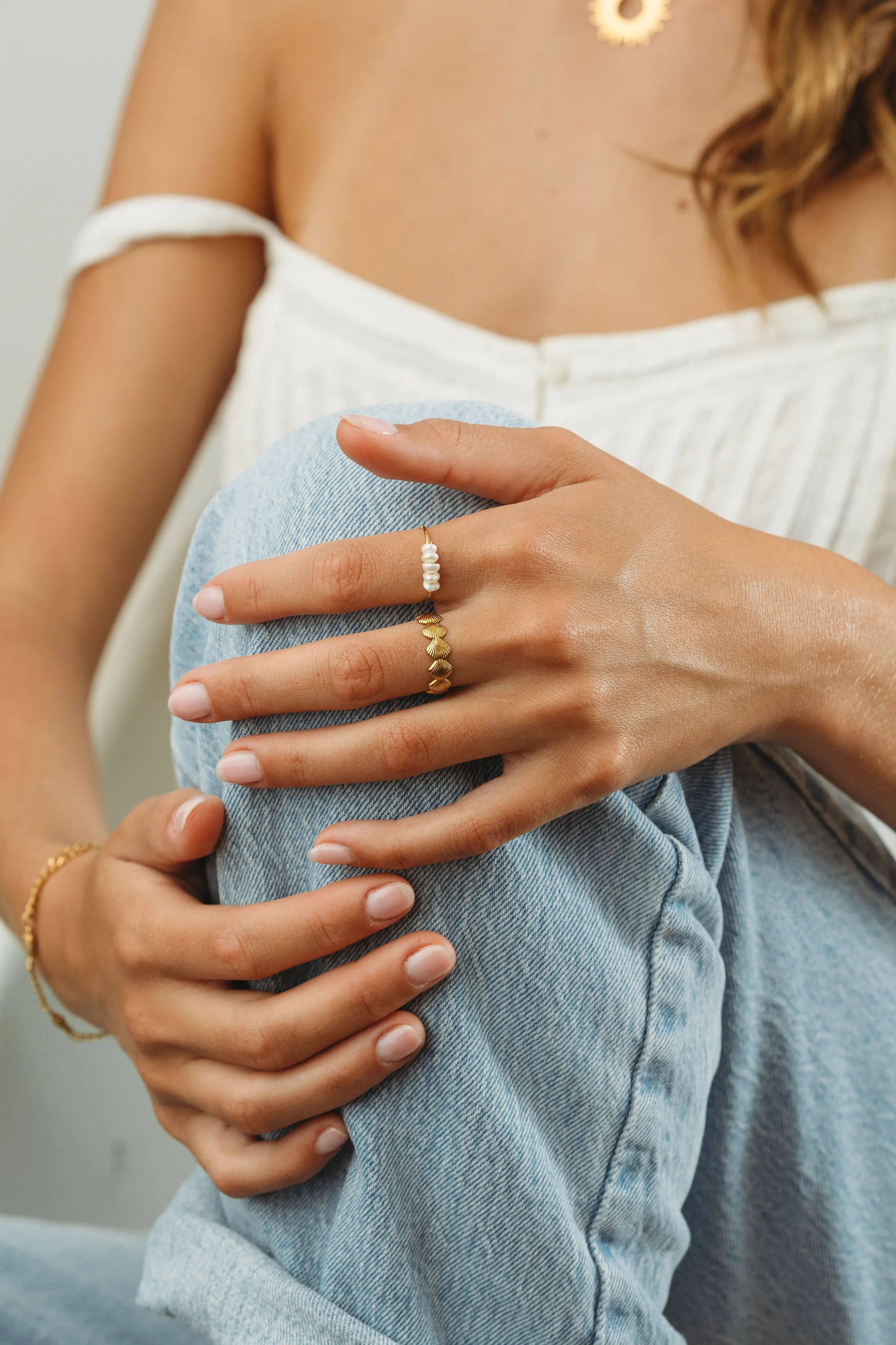 Shell Ring sold by Salty Cali product image thumbnail 3