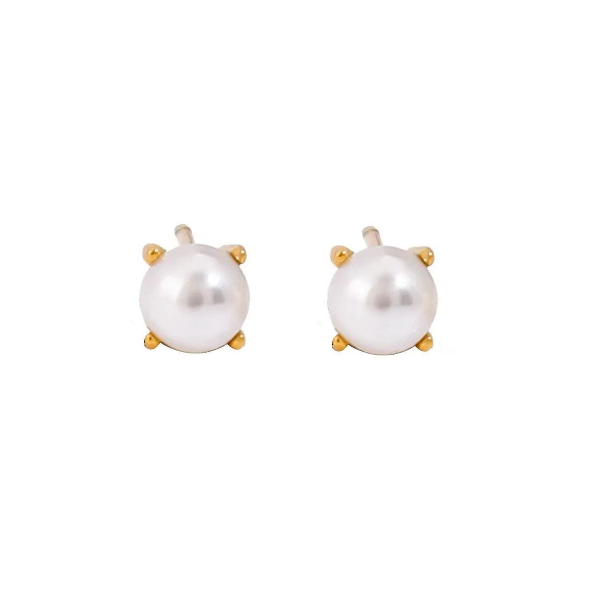 Salted Pearl Studs sold by Salty Cali