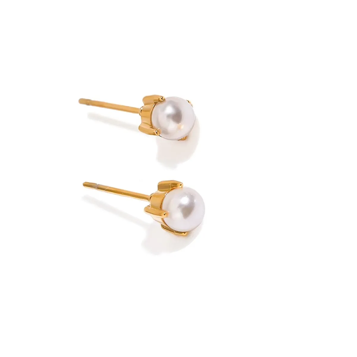 Salted Pearl Studs sold by Salty Cali product image thumbnail 3