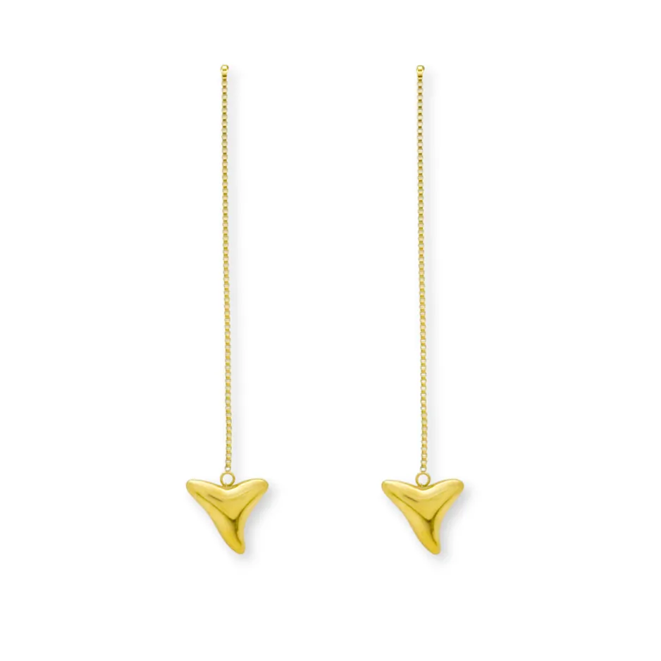 Shark Tooth Earrings sold by Salty Cali