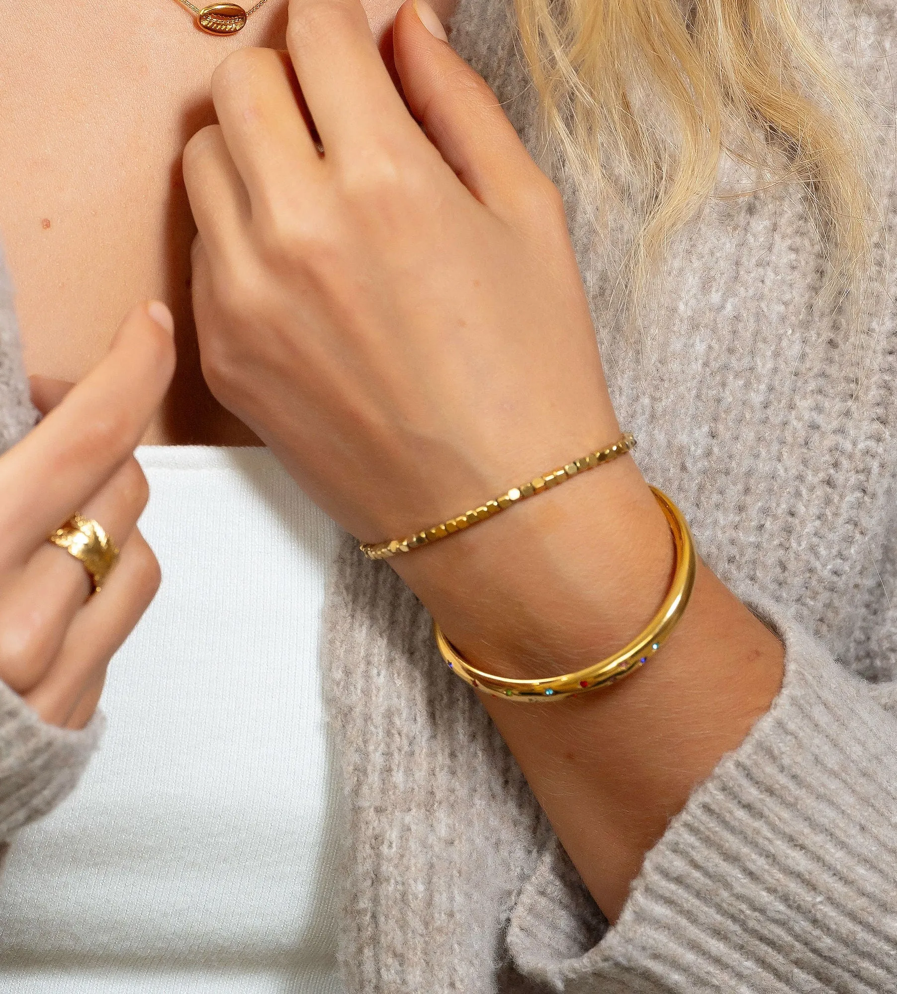 Pebbles Bracelet sold by Salty Cali product image thumbnail 4