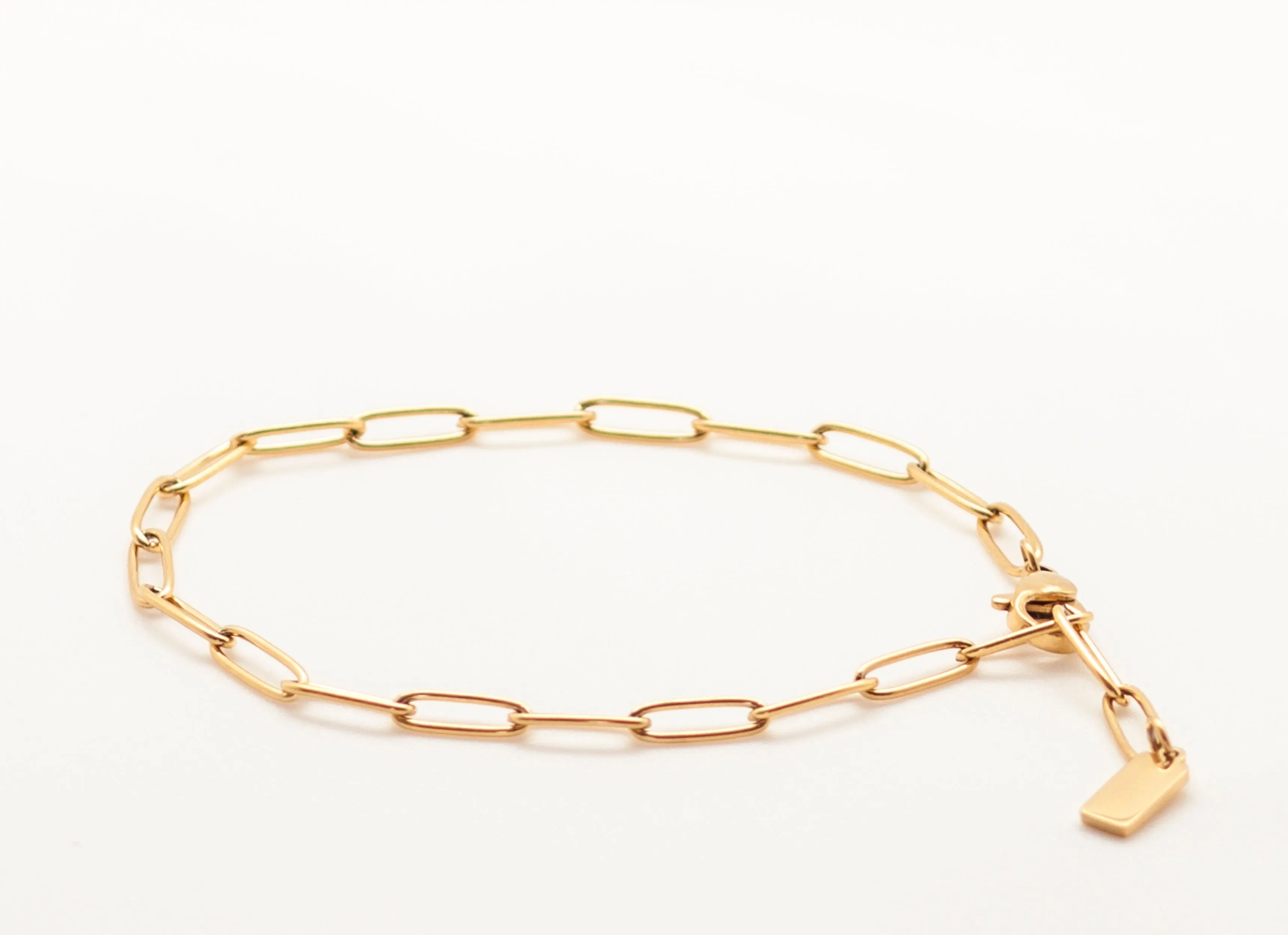 Paperclip Bracelet sold by Salty Cali product image thumbnail 3