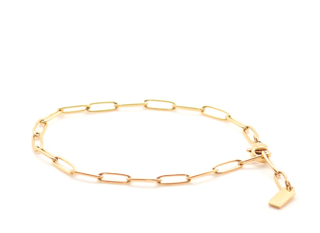 Paperclip Bracelet sold by Salty Cali