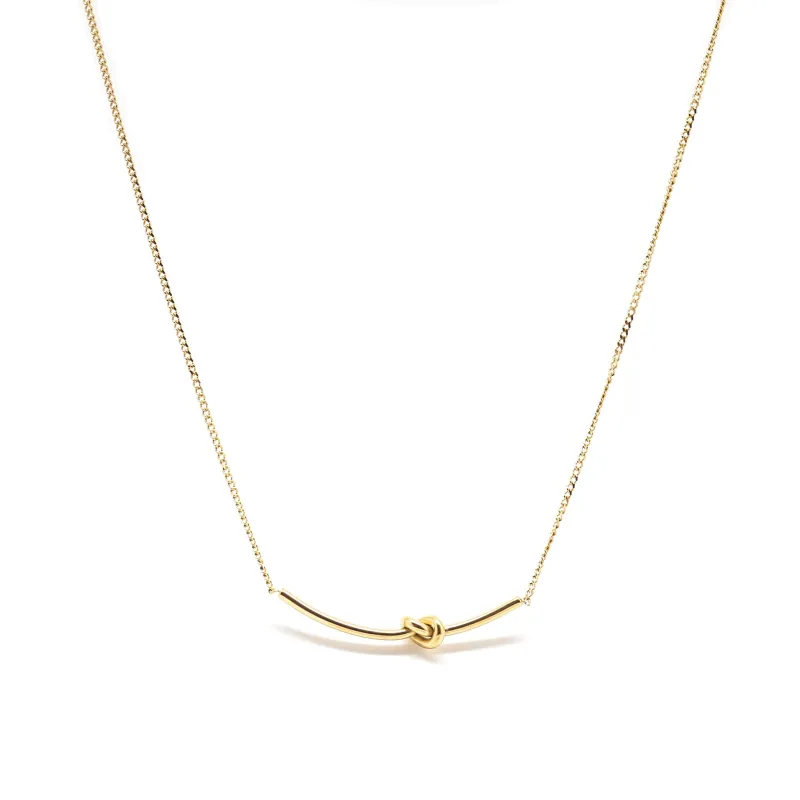 Knot Necklace made by Salty Cali