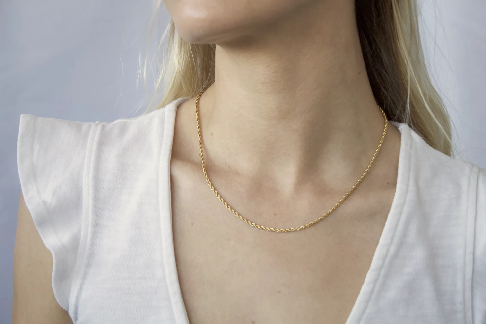 Rope Chain sold by Salty Cali product image thumbnail 2