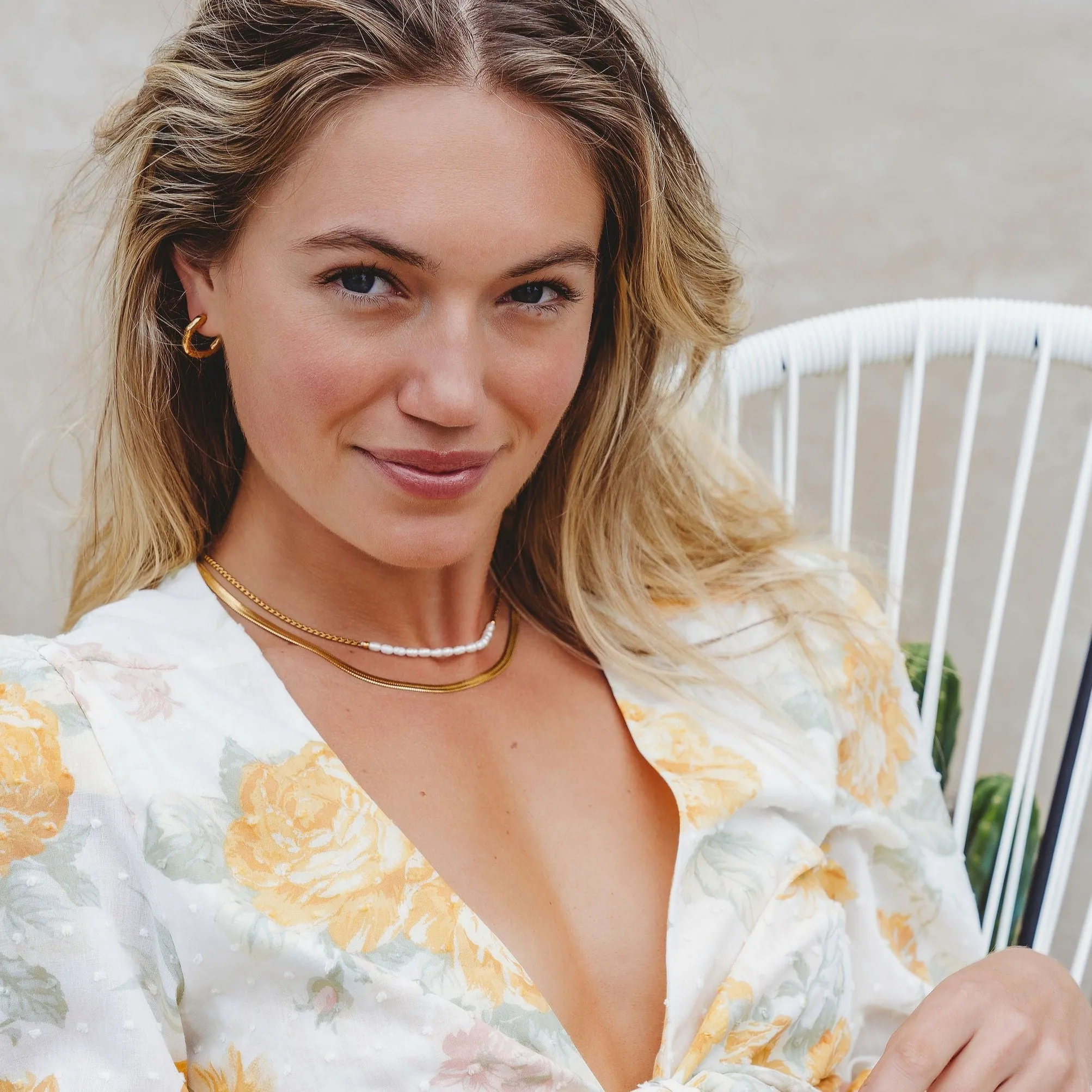 Herringbone Necklace sold by Salty Cali product image thumbnail 2