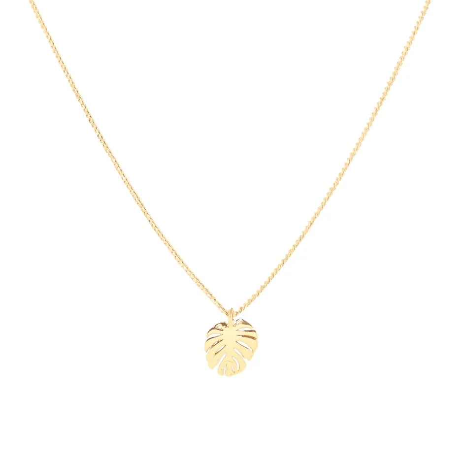 Bali Leaf ~ Salty Pendants sold by Salty Cali