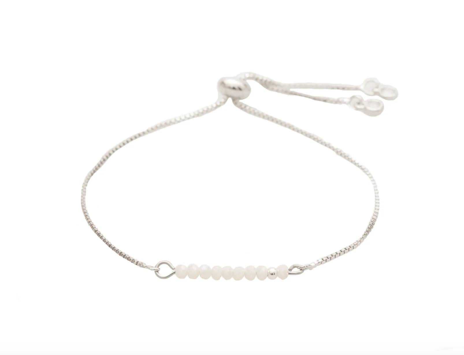 Sprinkle of Peace ~ White Bolo sold by Salty Cali product image thumbnail 2