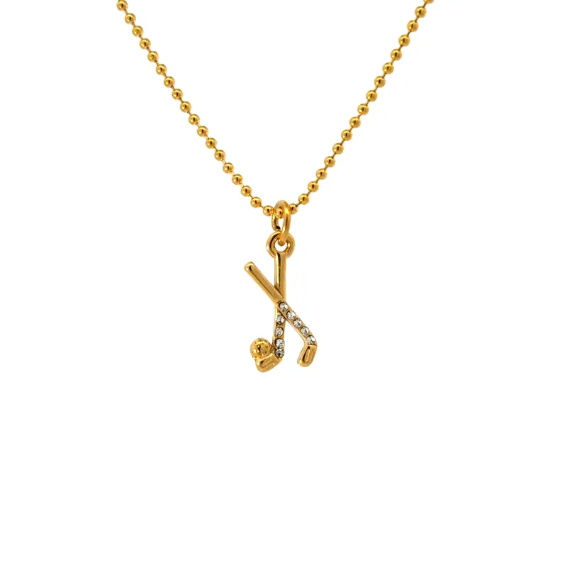 Golf Lover Necklace made by Salty Cali