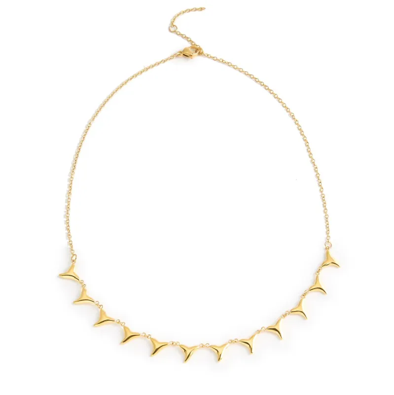 Shark Tooth Charm Necklace made by Salty Cali