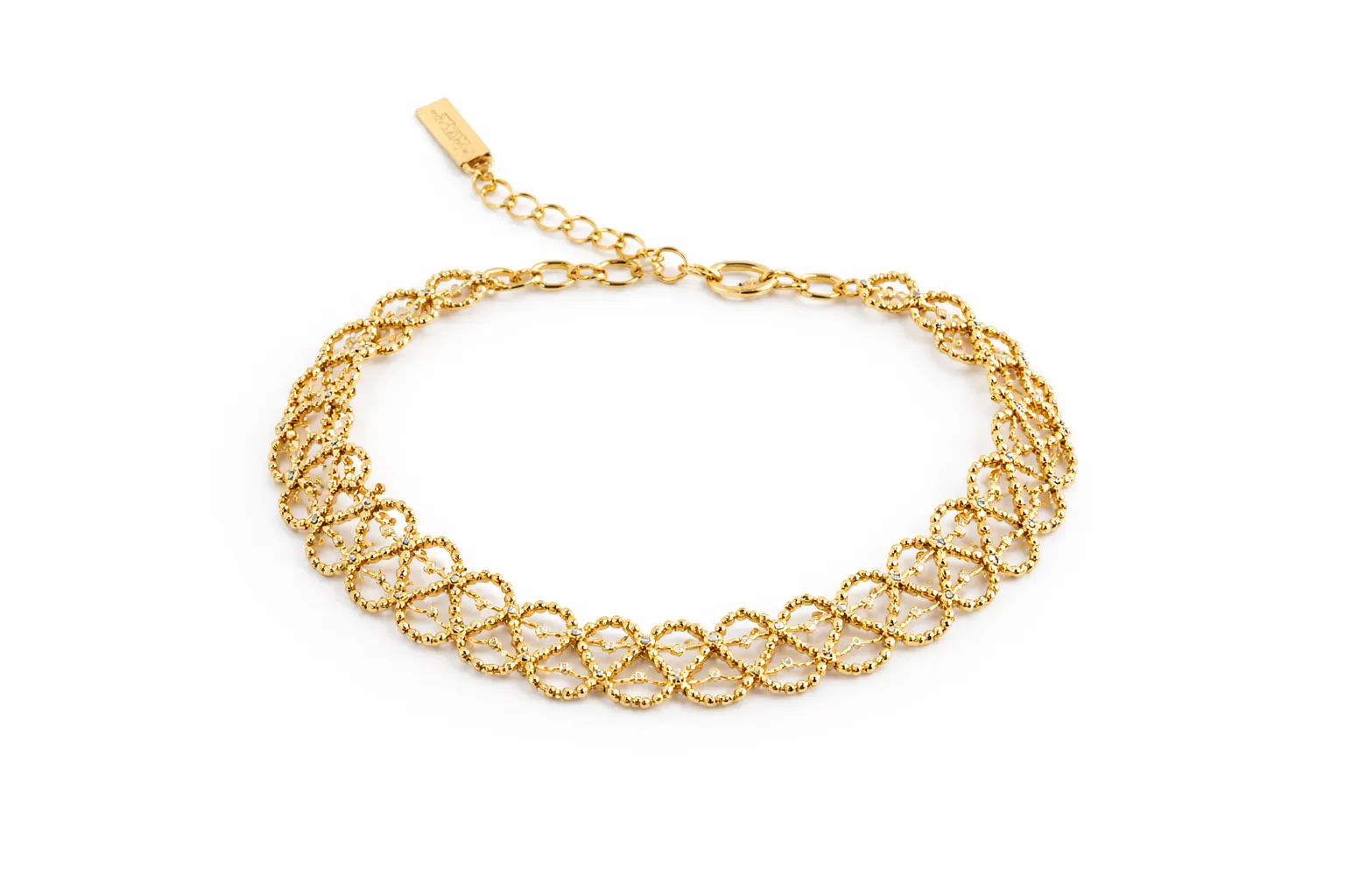 Gold Lace Bracelet sold by Salty Cali