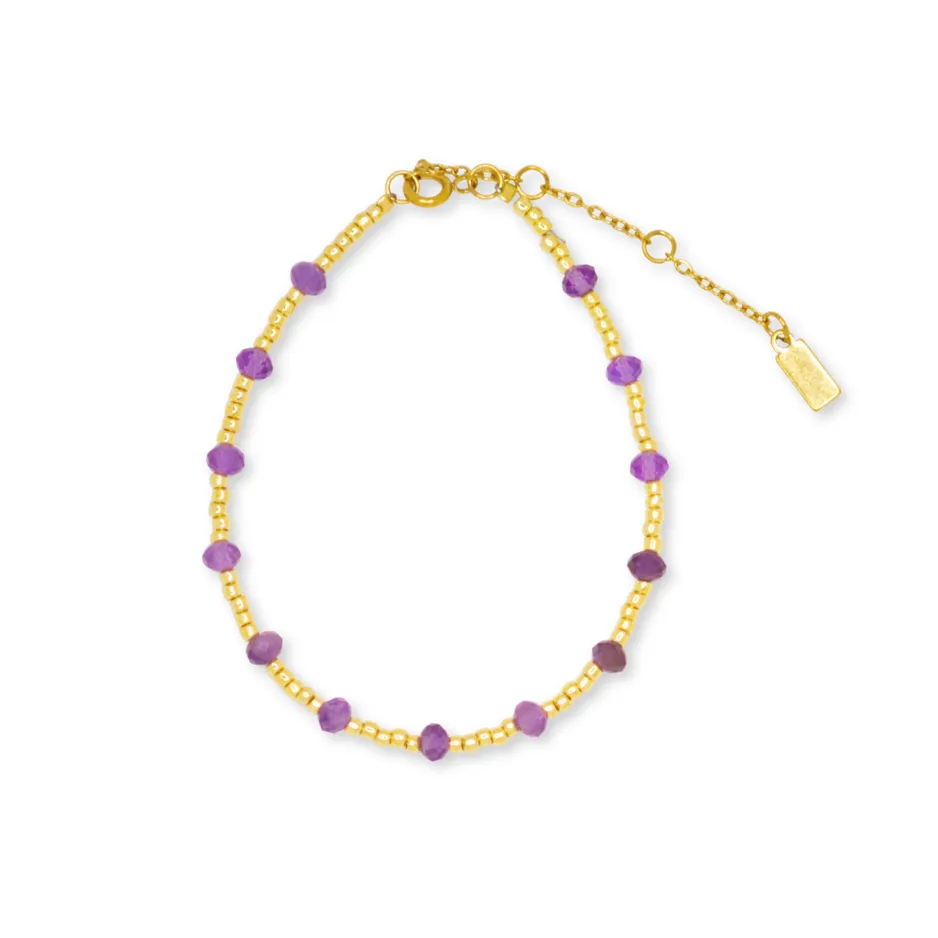 Beaded Gemstone Bracelet sold by Salty Cali product image thumbnail 3