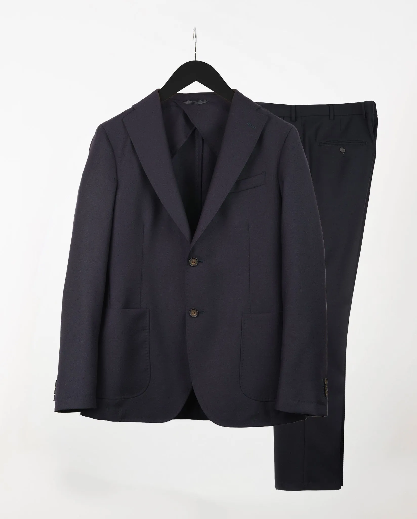 Benedict Navy Wool Suit sold by The Workers Club product image thumbnail 2