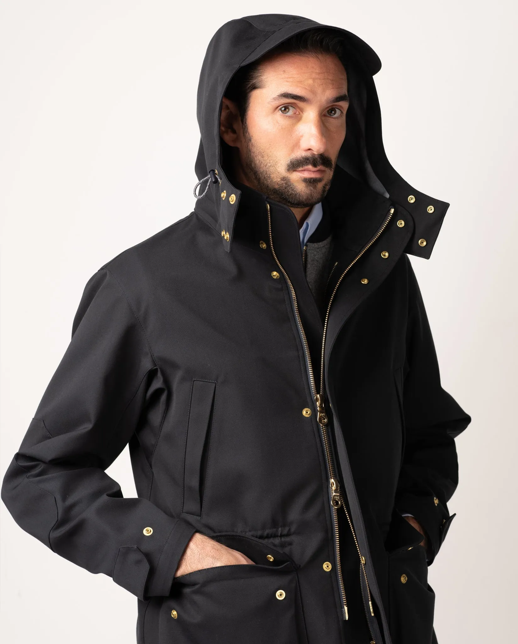 Jefferson Bonded Cotton Shell Jacket sold by The Workers Club product image thumbnail 5