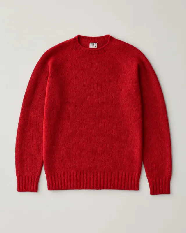Ruskin Shetland Wool Sweater sold by The Workers Club