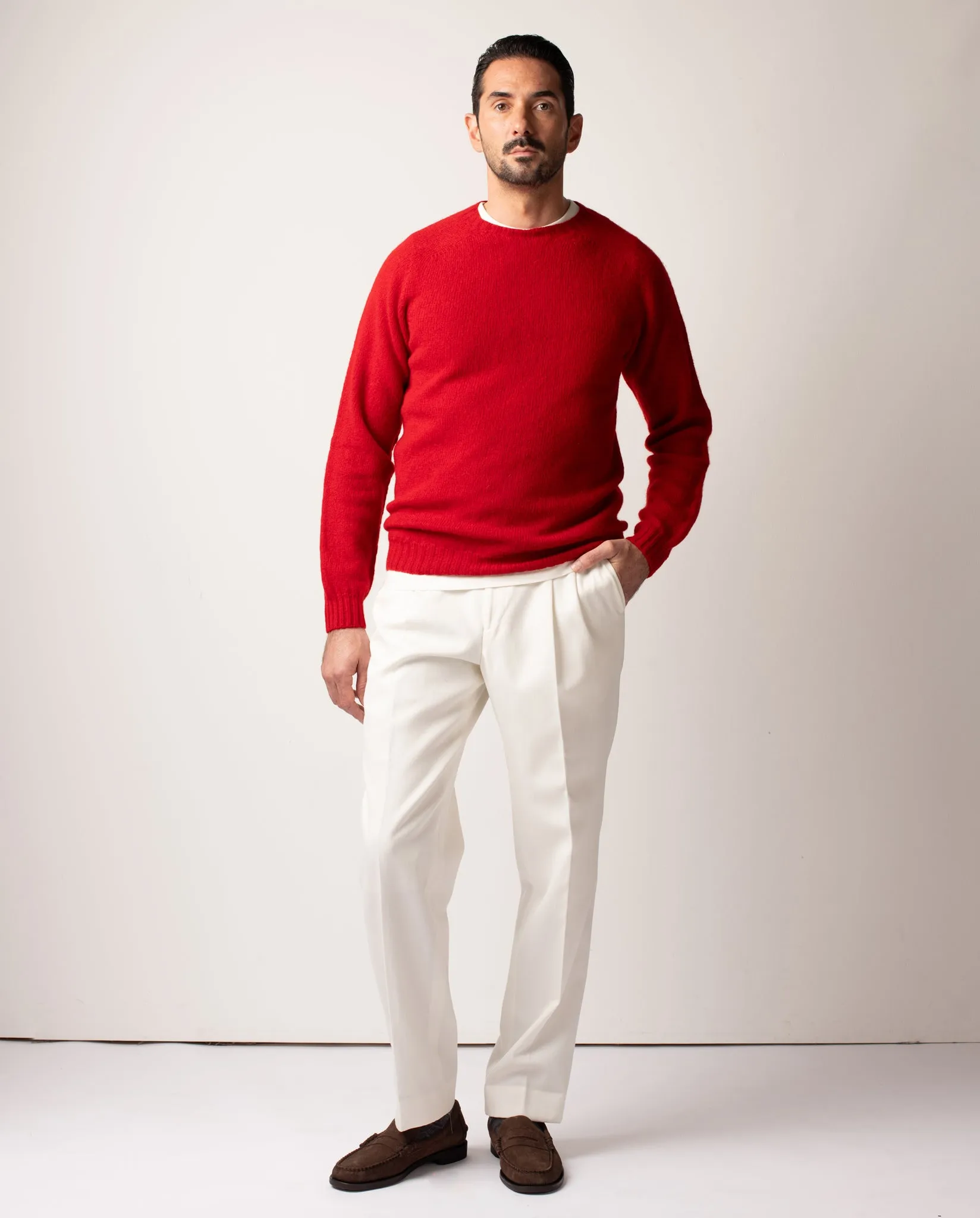 Ruskin Shetland Wool Sweater sold by The Workers Club product image thumbnail 5