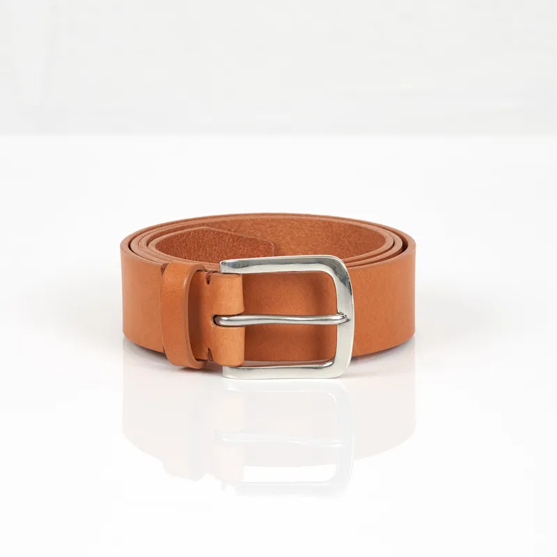 Awling Original belt - Tan/ Polished Pewter sold by The Workers Club