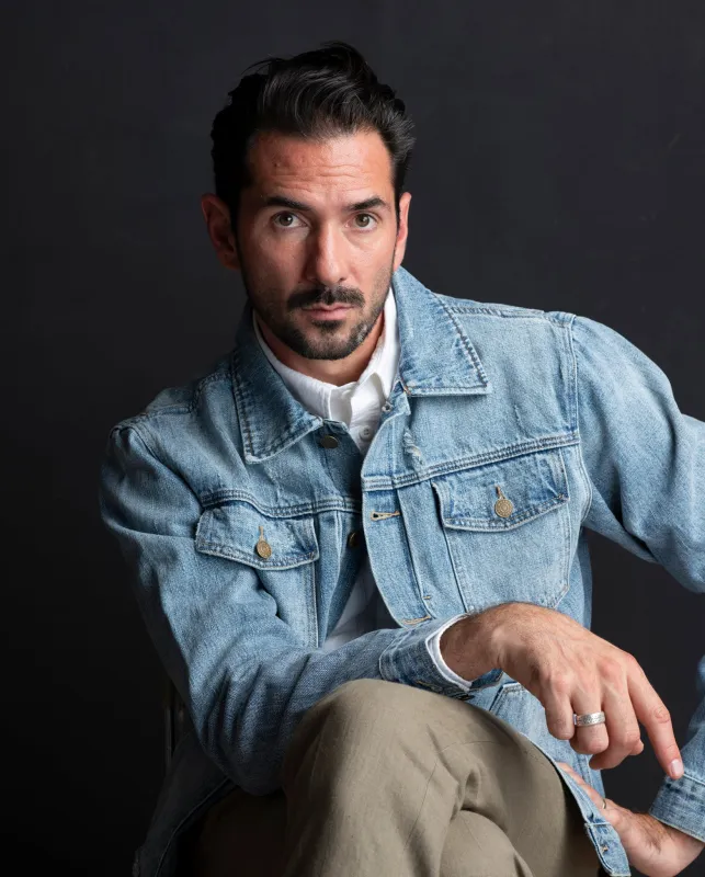 Birch Rinse Denim Jacket sold by The Workers Club