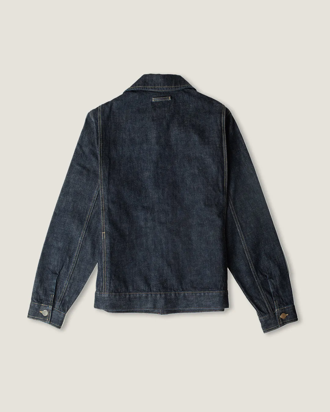 Rinse Wash Indigo Birch Denim Jacket sold by The Workers Club product image thumbnail 3