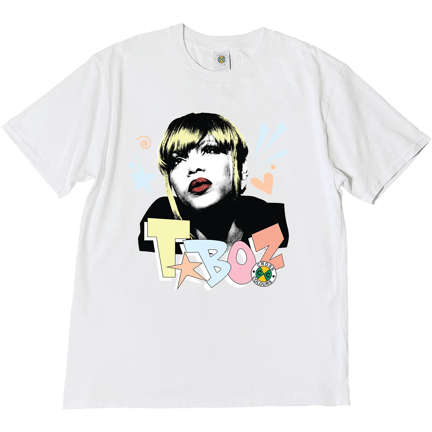 T-Boz x Cross Colours Pop Art T-Shirt sold by Cross Colours