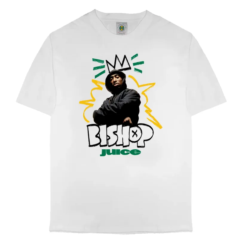 Juice Bishop x Cross Colours T-Shirt  - White sold by Cross Colours